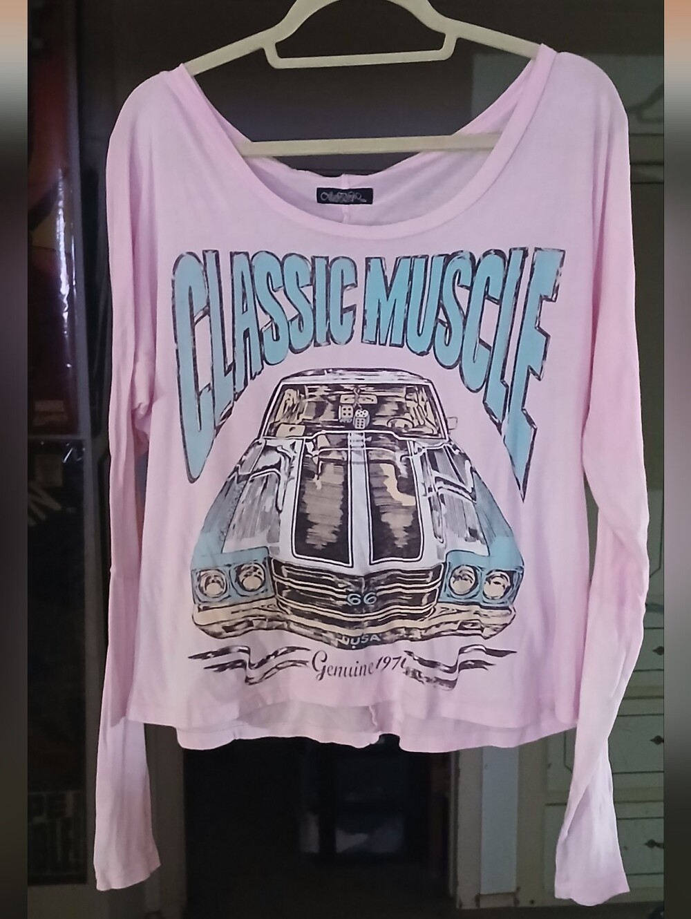 Lauren Moshi Graphic Long Sleeve Women XS
